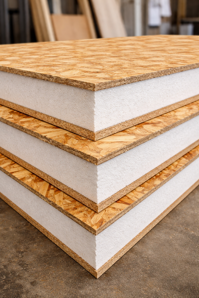 Structural Insulated Panel (SIP) Dengan Skin OSB